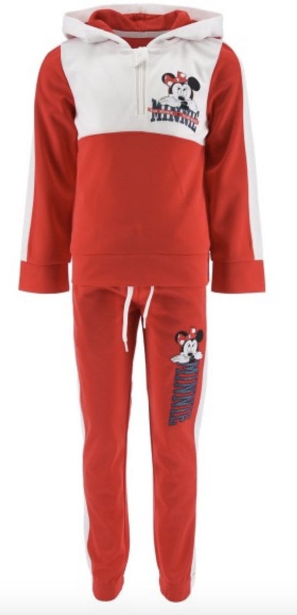 Minnie mouse - jogging - set - 4 jaar - rood