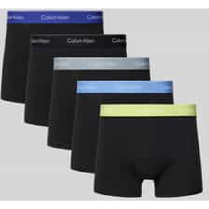 Calvin Klein Icon Cotton Stretch Trunk Boxershorts Heren (5-pack)