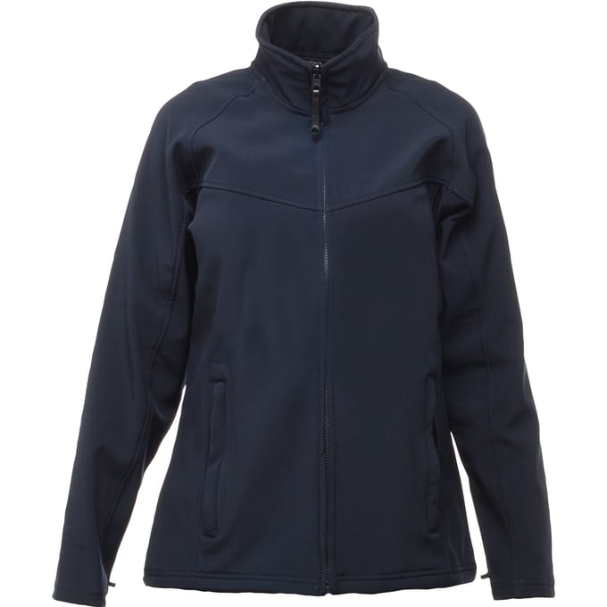 Regatta Dames Uproar Softshell Windbestendig Jasje (Marine/Navy)