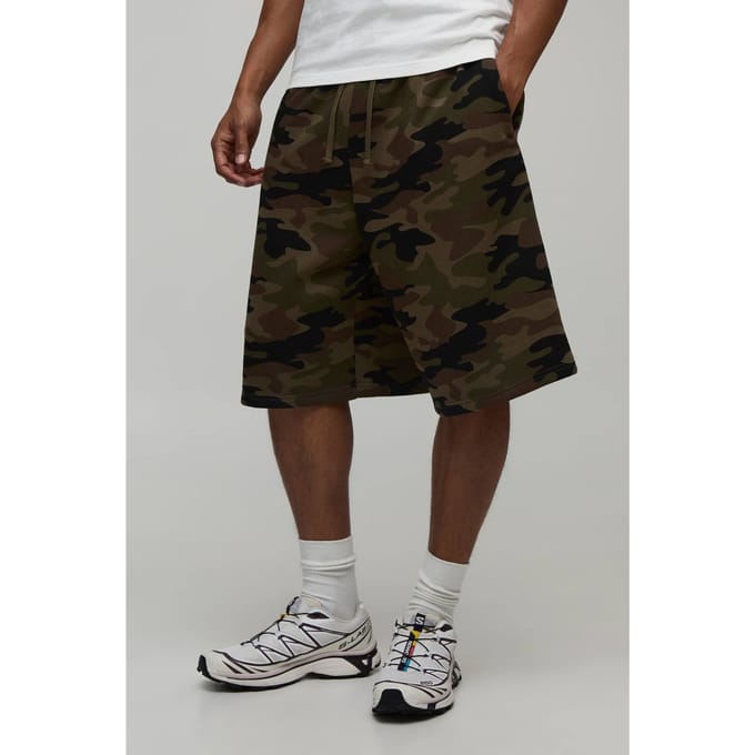 Camo Bermuda Jort | Size XS