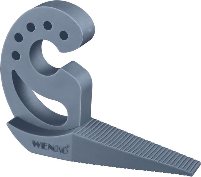 Deurstopper en raamstopper - Multifunctionele stopper - Bescherming van deuren en muren - Flexibele en veelzijdige vorm