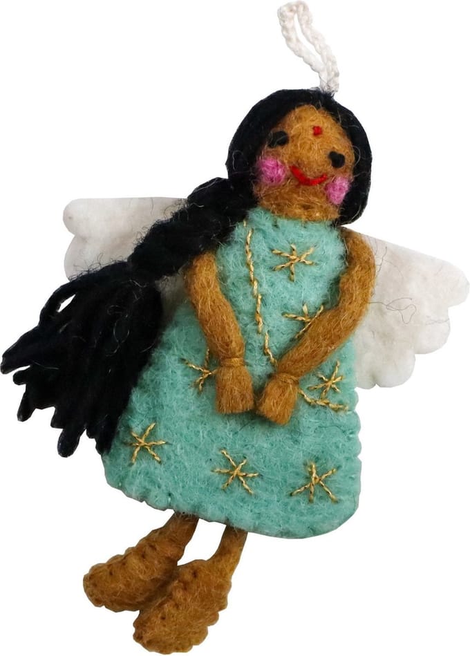 Return to Sender Beschermengel Angel of the world - Groen