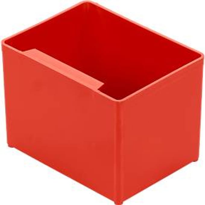 Inzetbak EK 752, rood, PP, 20 stuks