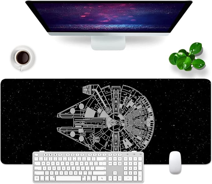 Extra Grote XL Gaming Muismat / Bureauonderlegger 80x30 cm voor PC en Toetsenbord