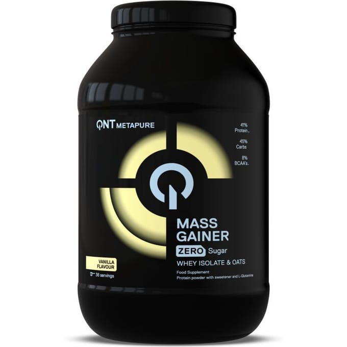QNT Metapure Mass Suikervrij - 1815 gram - Vanille