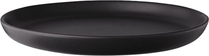Eva Solo - Nordic Kitchen Bord Ø 18 cm - Zwart - Aardewerk