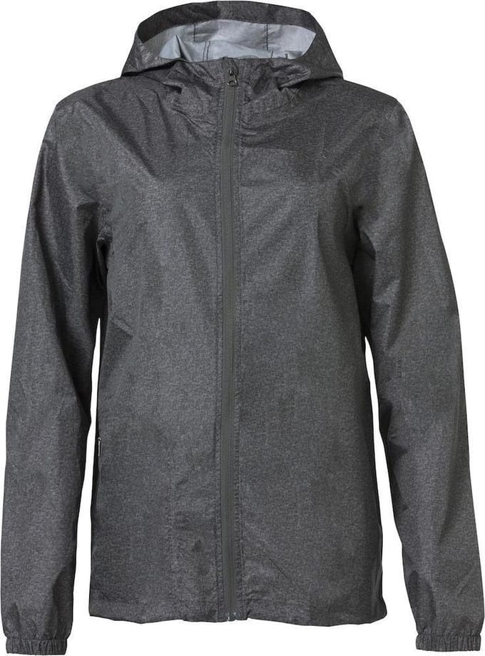 Clique Basic Rain Jacket 020929 - Antraciet Melange - M/L