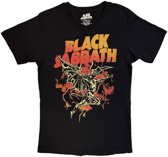 Black Sabbath - Nordstorm Henry Heren Tshirt - S - Zwart