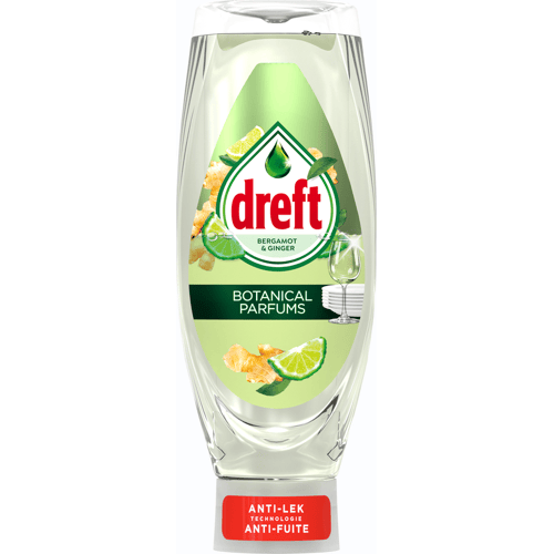 Dreft MaxPower Original vloeibaar afwasmiddel 730 ml - Rabarber