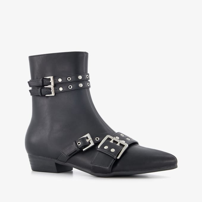 Nova dames biker boots zwart - Maat 41