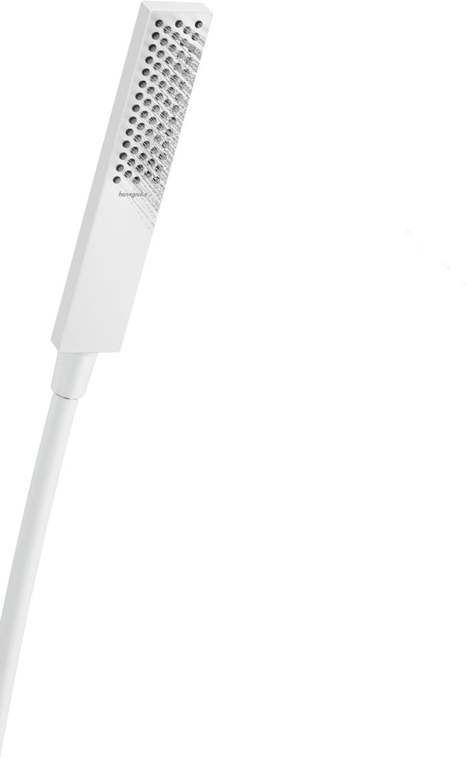 Hansgrohe Pulsify e Staaf - handdouche 100 - 1jet - ecosmart m.wit - mat wit