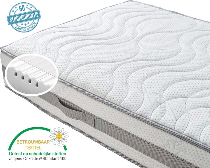 NOVIO DREAMER - COMFORTSCHUIM MATRAS - 140x200CM - 23CM DIK