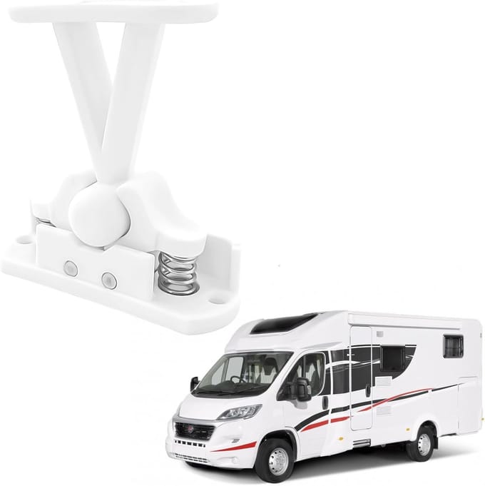 Zware Nylon Klem voor Caravan Deur, Duurzaam Accessoire voor Camper, Boot of Opslagruimte