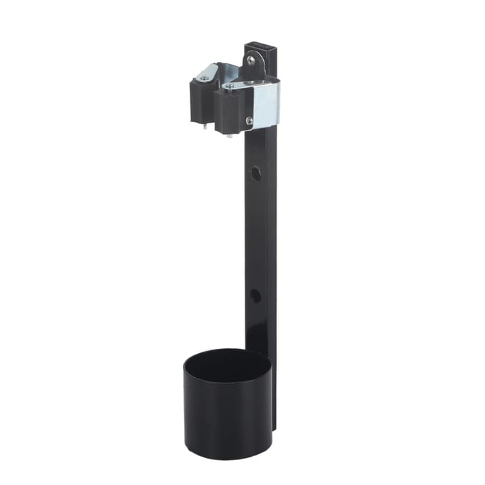 Draagbare Wandelstok Kruk Steun Houder Bevestiging Standaard voor Scootmobiel Rolstoel Rollator gray