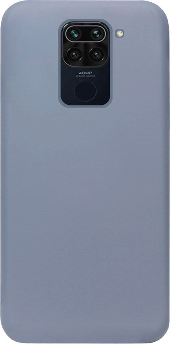 ADEL Premium Siliconen Back Cover Softcase Hoesje Geschikt voor Xiaomi Redmi Note 9 - Lavendel