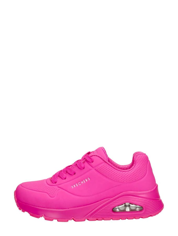 Skechers Uno Gen1 - Neon Glow Meisjes Sneakers - Roze
