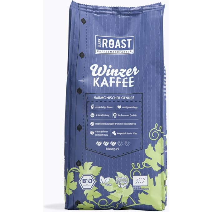 Blank Roast Winzer Coffee Kreme Organic 1kg