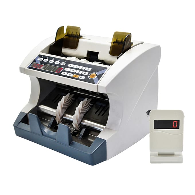 Automatische Bankbiljet Tellers Machine met UV MG Contrafijn Detector UK Plug