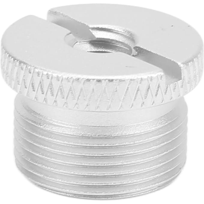 1 4 Inch Vrouwelijk naar 5 8 Inch Mannelijke Schroefdraad Adapter Aluminiumlegering Microfoon Schroef Adapter White white