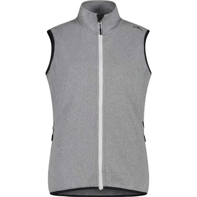 Mouwloos damesjack met capuchon CMP Knit-Tech