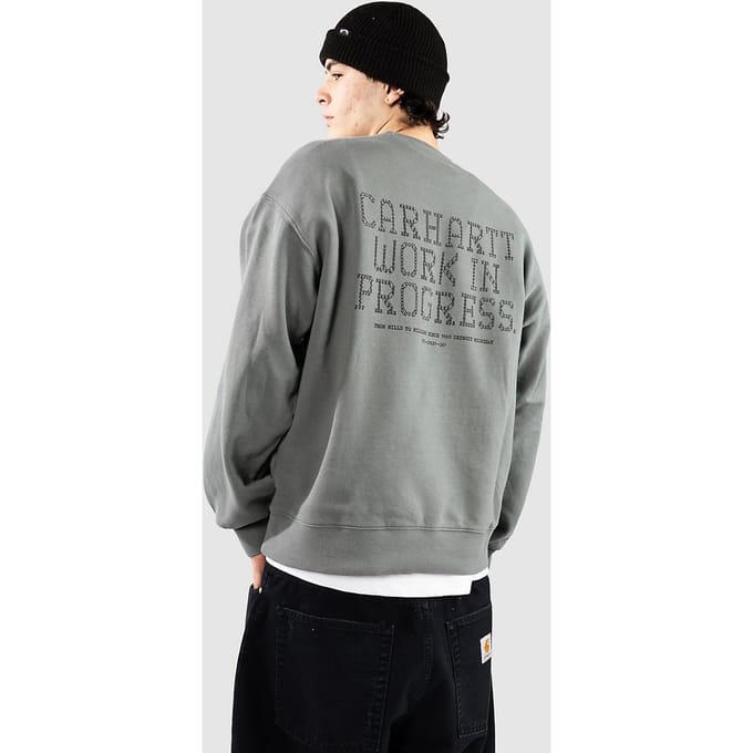 Carhartt WIP Punched Sweater groen