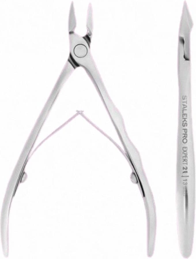 Professionele nagelriemknipper Staleks Pro Expert 21, 13 mm