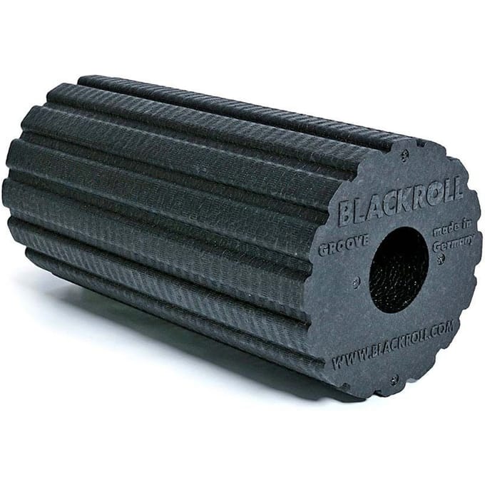 Blackroll Groove Standard Foam Roller - Hard / Zwart