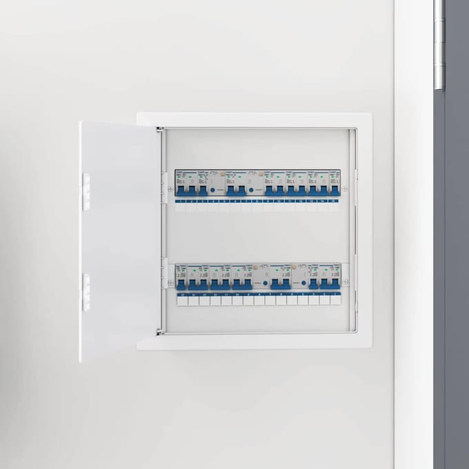 vidaXL - Toegangspanelen - Wit - 30 - x - 30 - cm - ABS - Kunststof