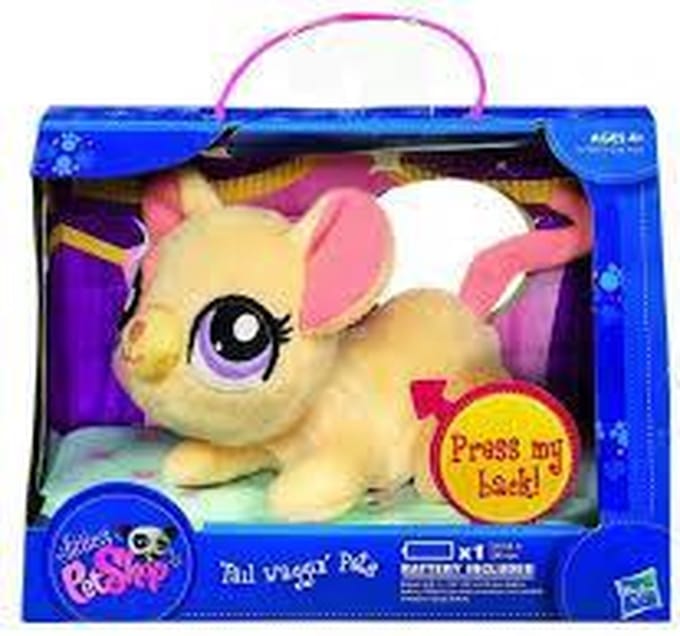 Hasbro - LPS tail - Waggin pets - Knuffel - Huisdier - Kat