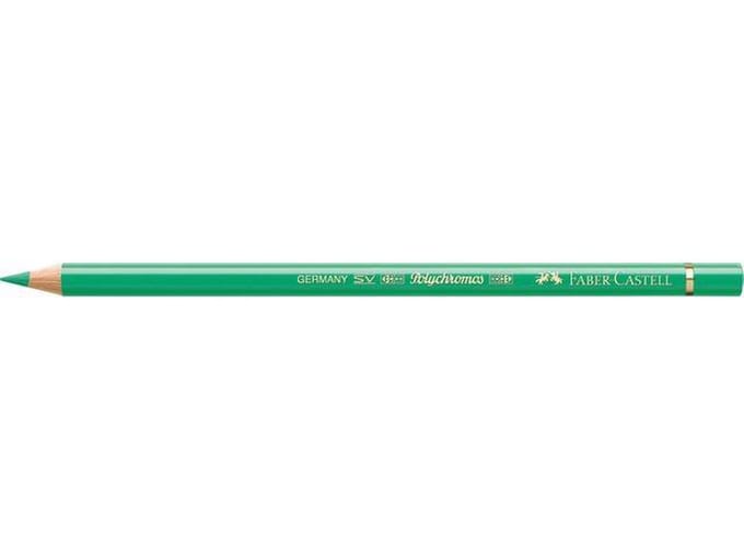 Kleurpotlood Faber Castell Polychromos 162 licht phthalogroen doos met 6 stuks