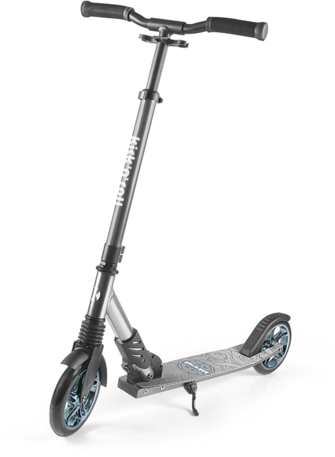 Kick’n’Roll A2-180 - Kinderstep - Opvouwbaar - Vering - 180 mm Wielen - Grijs
