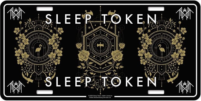 Sleep Token - Even In Arcadia Sigils Metalen wandbord - Zwart/Multicolours