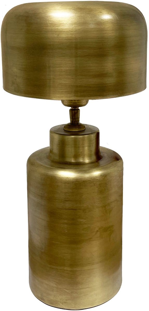 by Mooss - Tafellamp - Denver - Brass - Messing - Antique - Paddestoel