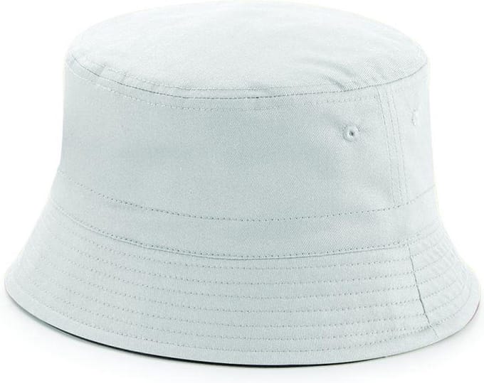 Reversible Bucket Hat Zwart en Lichtgrijs Maat S/M