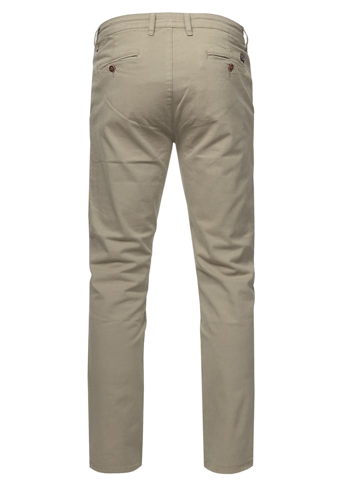 Chino broek "MARSU" regular fit katoen stretch