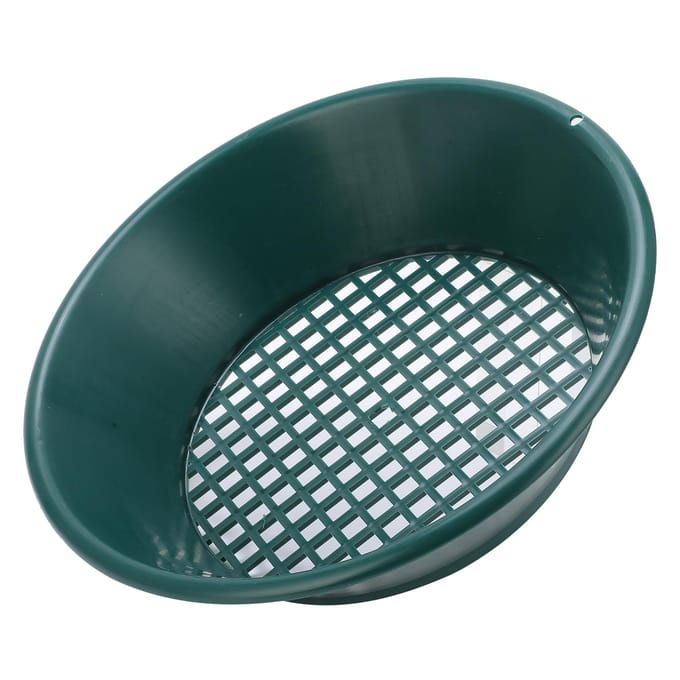 350mm Goud Pan Zeef Zeefbak Handmatige Goud Was Tool Accessoire voor Panning Mijnbouw