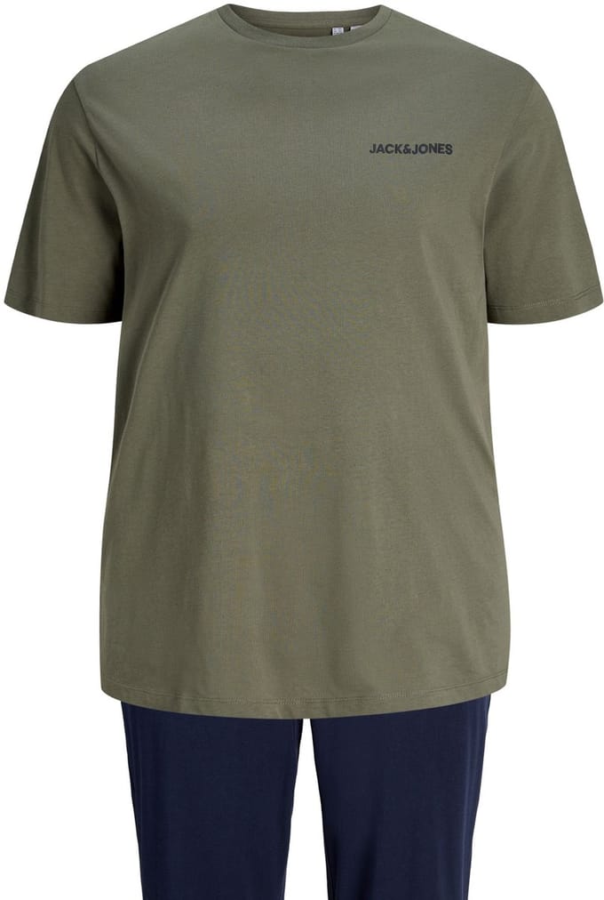 JACK & JONES PLUS - JACEVEREST SS TEE AND PANTS SET W PLS Heren Sets