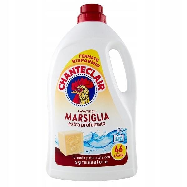 Lessive liquide lavatrice 46mis. Marseille 2,25l - chante clair