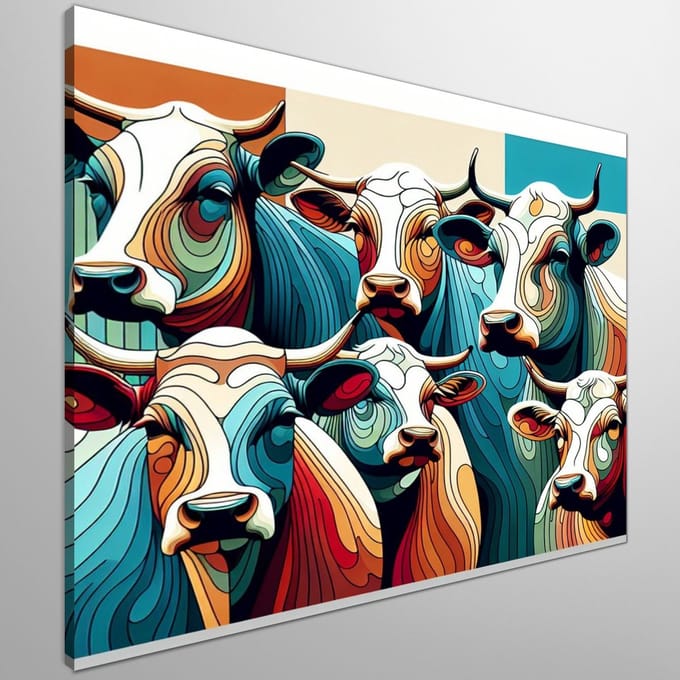 Kunstprint | Wanddecoratie | Canvas | 30 × 30 cm