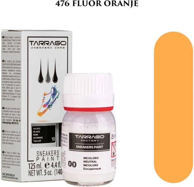 Tarrago Sneakers Paint 25ml - 476 Fluor Oranje