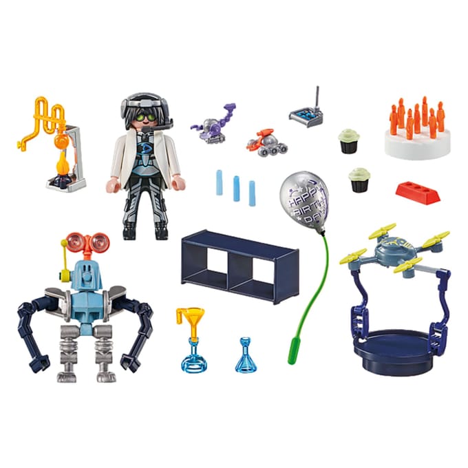 PLAYMOBIL Gift Set Onderzoekers met robots - 71450