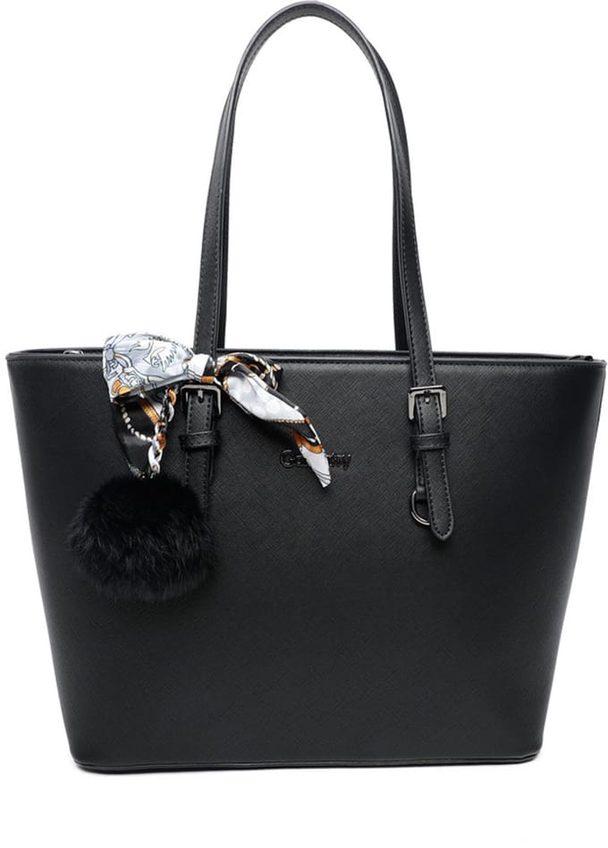 Gallantry Shopper - Tote Bag - Werktas - Schoudertas - Schooltas - Zwart