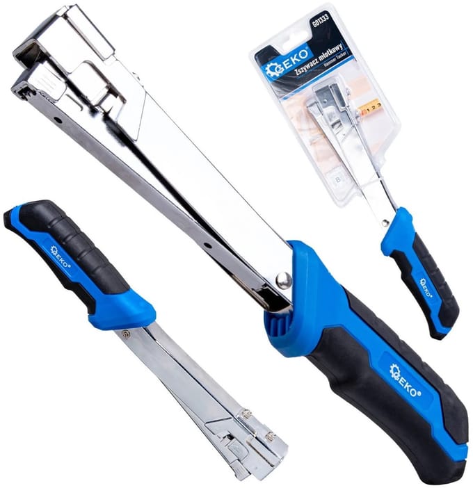 GEKO Hammer tacker - impactmechanisme - ergonomisch - 6-10 mm - staal