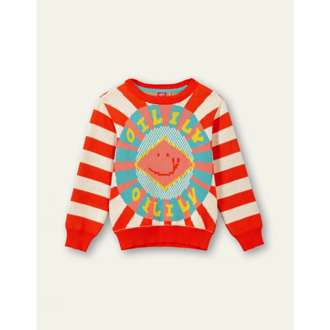 Oilily Kers - Trui - Meisjes - Oranje - 152/12yr