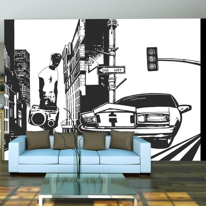 Fotobehang - Urban style