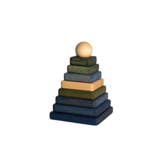Pyramide carrée Wooden Story Montessori