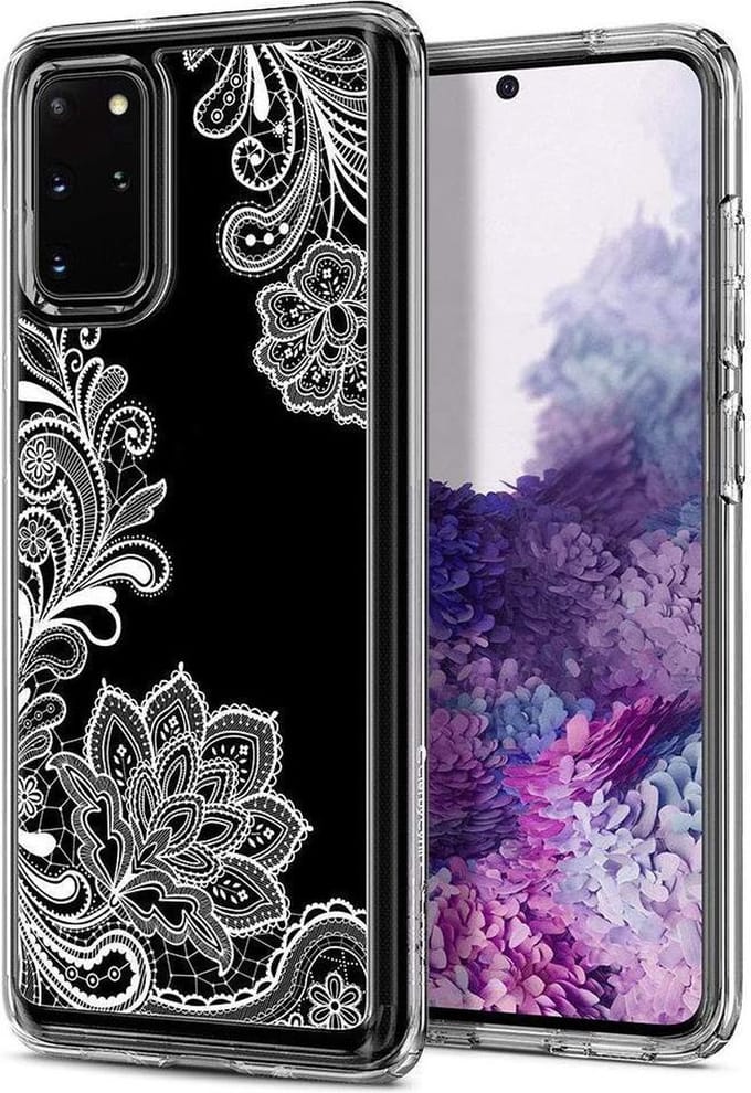 Spigen Ciel by Cyrill Samsung Galaxy S20 Plus Hoesje White Mandala
