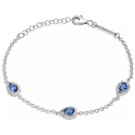 Bracelet Femme Morellato Tesori Zircons Pierre SAIW11 white