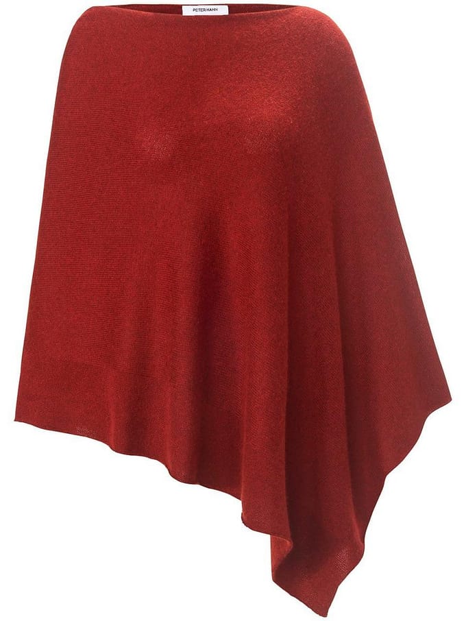 Poncho in asymmetrisch model Van Peter Hahn rood