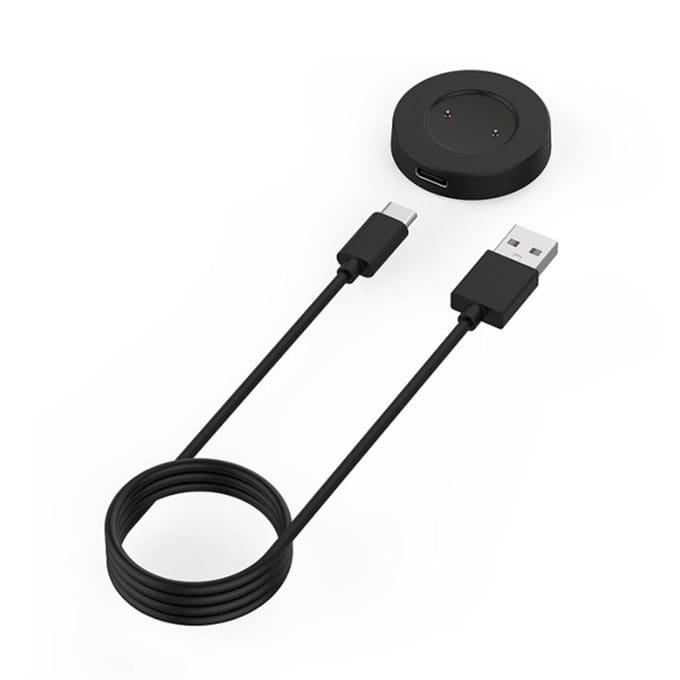 Draagbaar magnetisch opladerdock met oplaadkabel voor Huawei Watch GT / GT2 Honor black